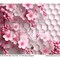 #148 WHITE- 20oz -Pink Bee Hive Wrap 9.4" x 8" Pattern Vinyl Wrap